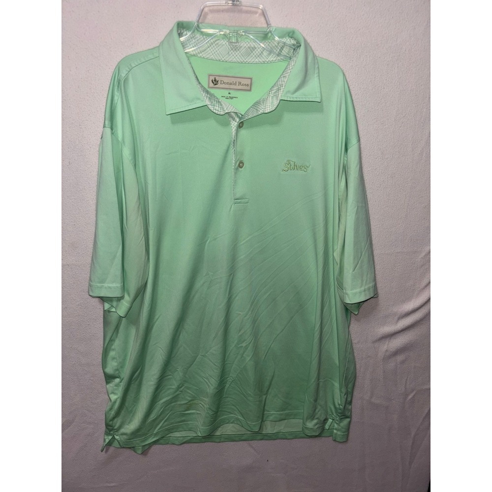 Lot of 2 Donald Ross Mens‎ XL Golf Polo Shirts Performance